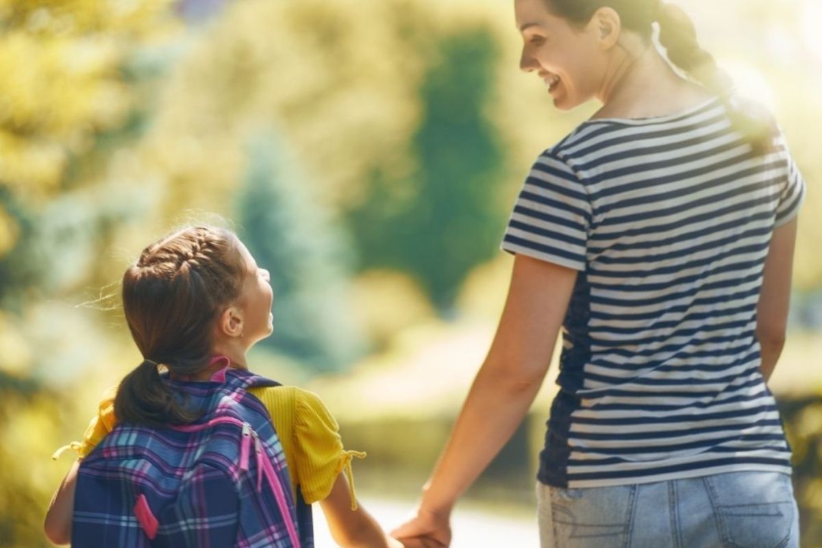 child and mother